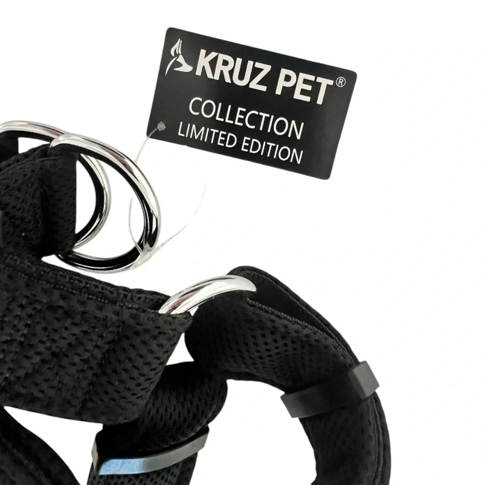 Kruz Original Heavy-Duty No Pull Dog Harness - Ultra Comfort, size XL New black